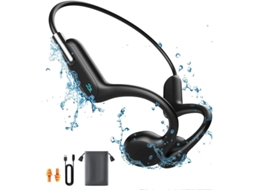 Auscultadores Condução Óssea Abertos Subaquática Gb Yizhood Bluetooth Preto