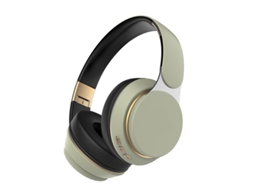 Novo Fone De Ouvido Bluetooth Over-ear Sem Fio, Graves Pesados, Esportes/computador Com Microfone Bluetooth 5.0 - Verde Claro