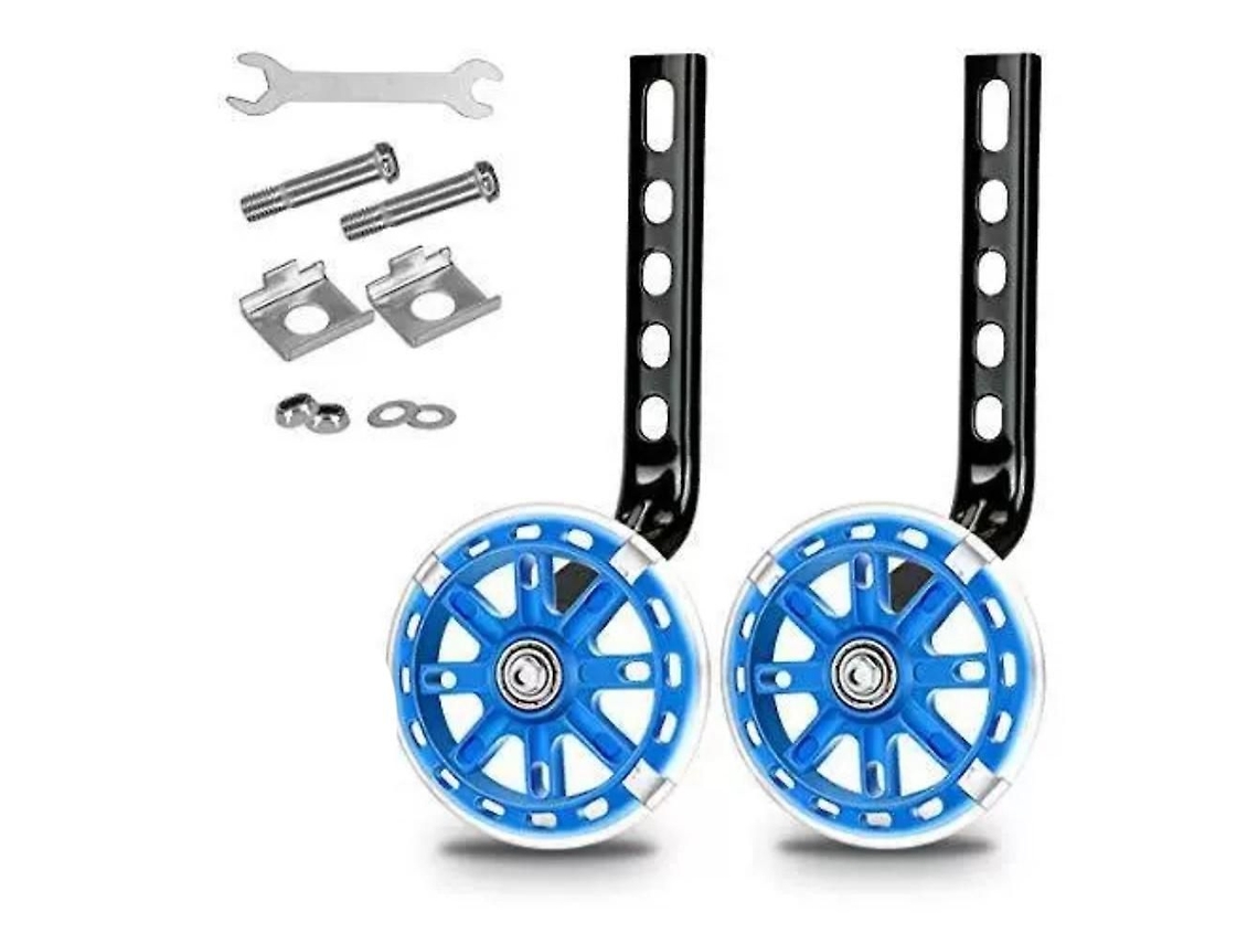 Rodinhas De Treino Para Bicicletas Infantis, Ajustáveis, Compatíveis Com Aros 12, 14, 16, 18 E 20 Polegadas