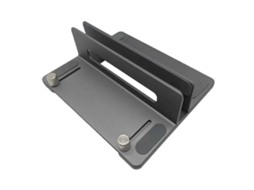Suporte De Mesa Vertical Ajustável Com Clipe Fácil Para Laptop Para Profissionais E Outros Cinza Brilvibera