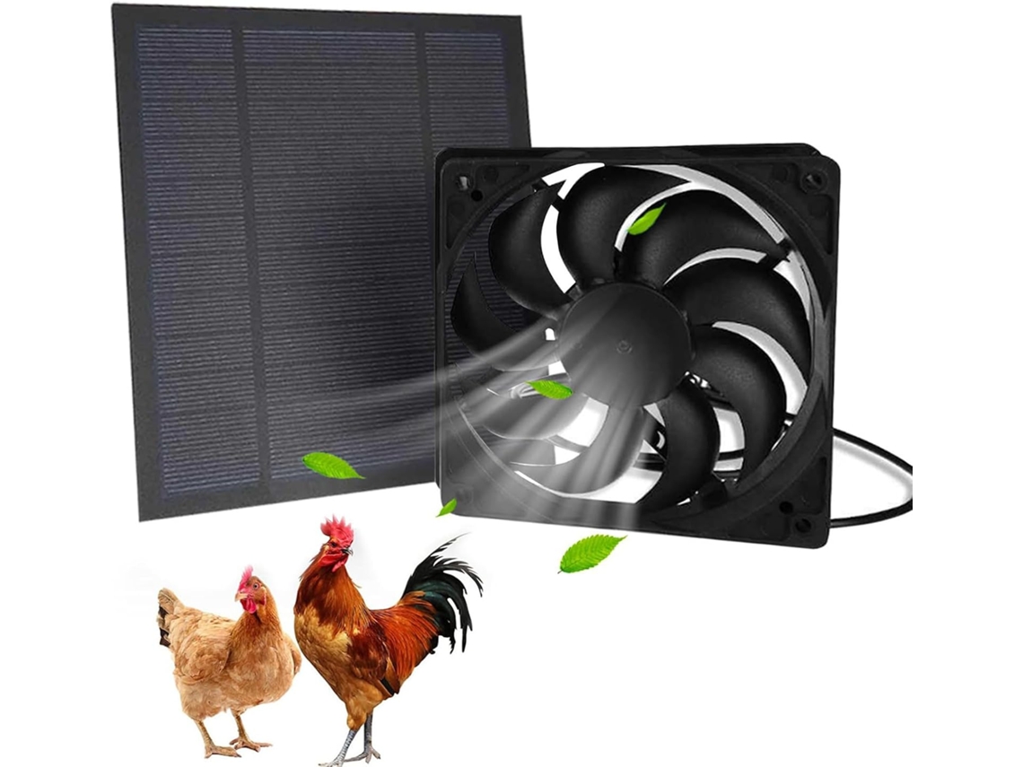 Ventilador De Extração Solar Luckxing, Ventilador Solar Impermeável Para
