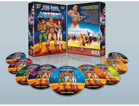 Dvd He Man Y Los Masters Del Universo Temporada 1 Pack 9 S 1983 He Man And Edição Em Espanhol Dvd He Man Y Los Masters Del Universo Temporada 1 Pack 9 S 1983 He Man And Edição Em Espanhol