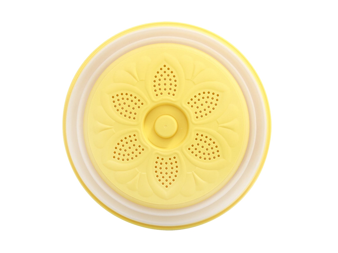 Capac de Prato LAXISCREED Pasta Drenável Dobrável Amarelo