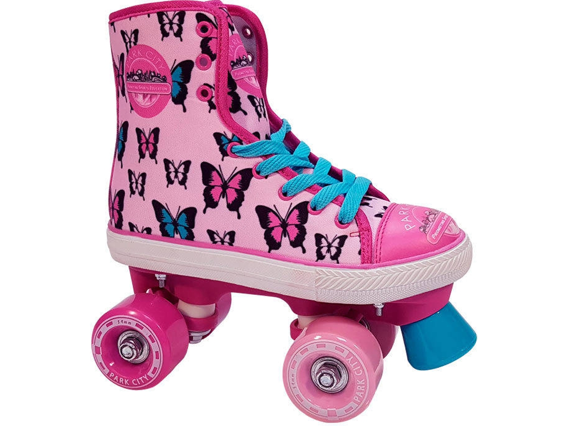 Patins PARK CITY  Quad Canvas Buterfly Multicor (Tam.: 34/35)