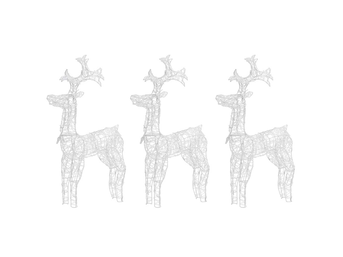 Reindeer Christmas Decoration, Reindeer Christmas Decorations Vidaxl (60 X 16 X 100 Cm)