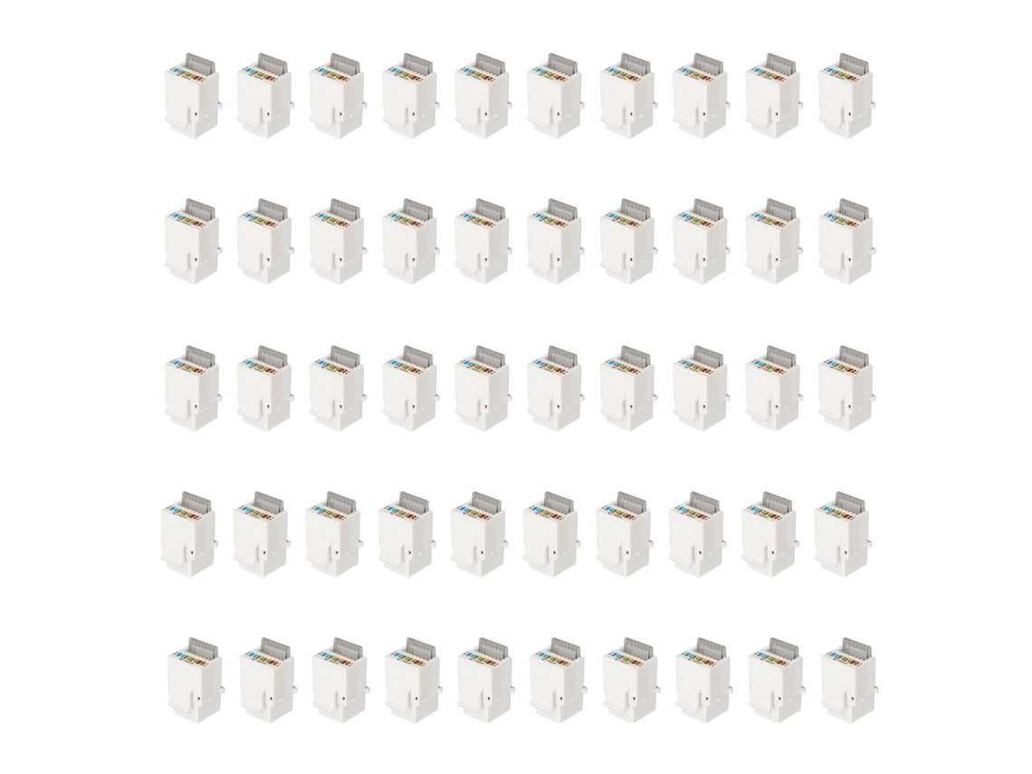 Módulo De Rede (sem Furaco 90° Não Blindado) Cat5e Módulo De Rede Ethernet Rj45