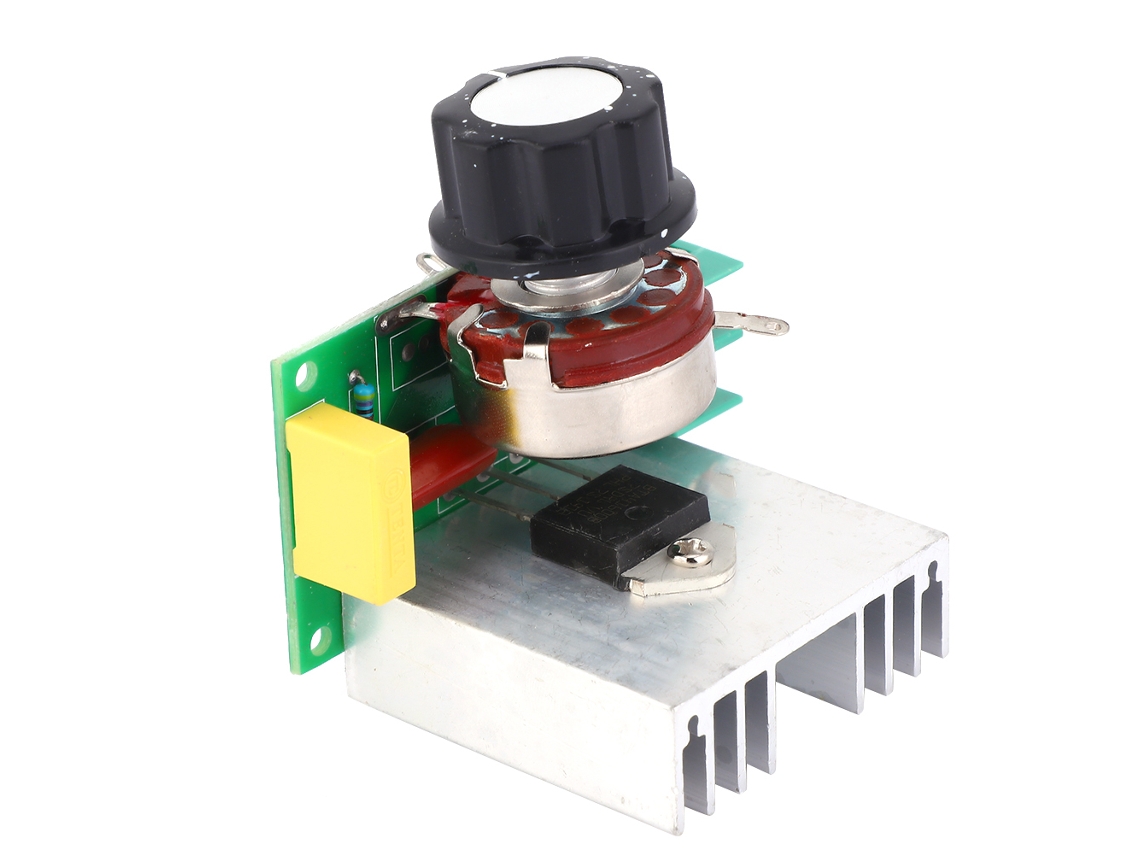Controlador de Velocidade de Motor Regulador de Voltaje Tiristor 0 220vca 4000w S/MARCA