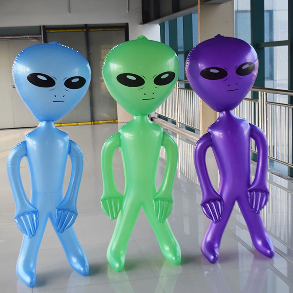 20pcs Halloween Festa Tema Kids Brinquedos Arranjo Esqueleto Alien Desenho  Animado Estilo03