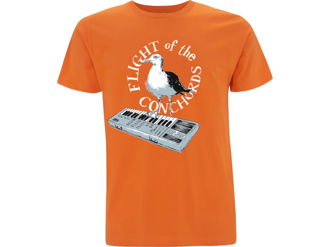 Flight Of The Conchords Seagull T shirt ROCKINSTONE Unisex Adults Best Sellers Size:m
