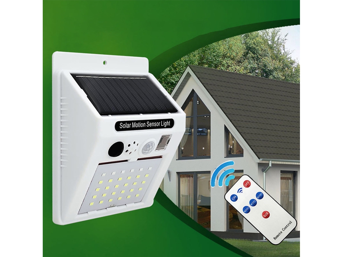 Alarme Solar Com Sensor De Movimento