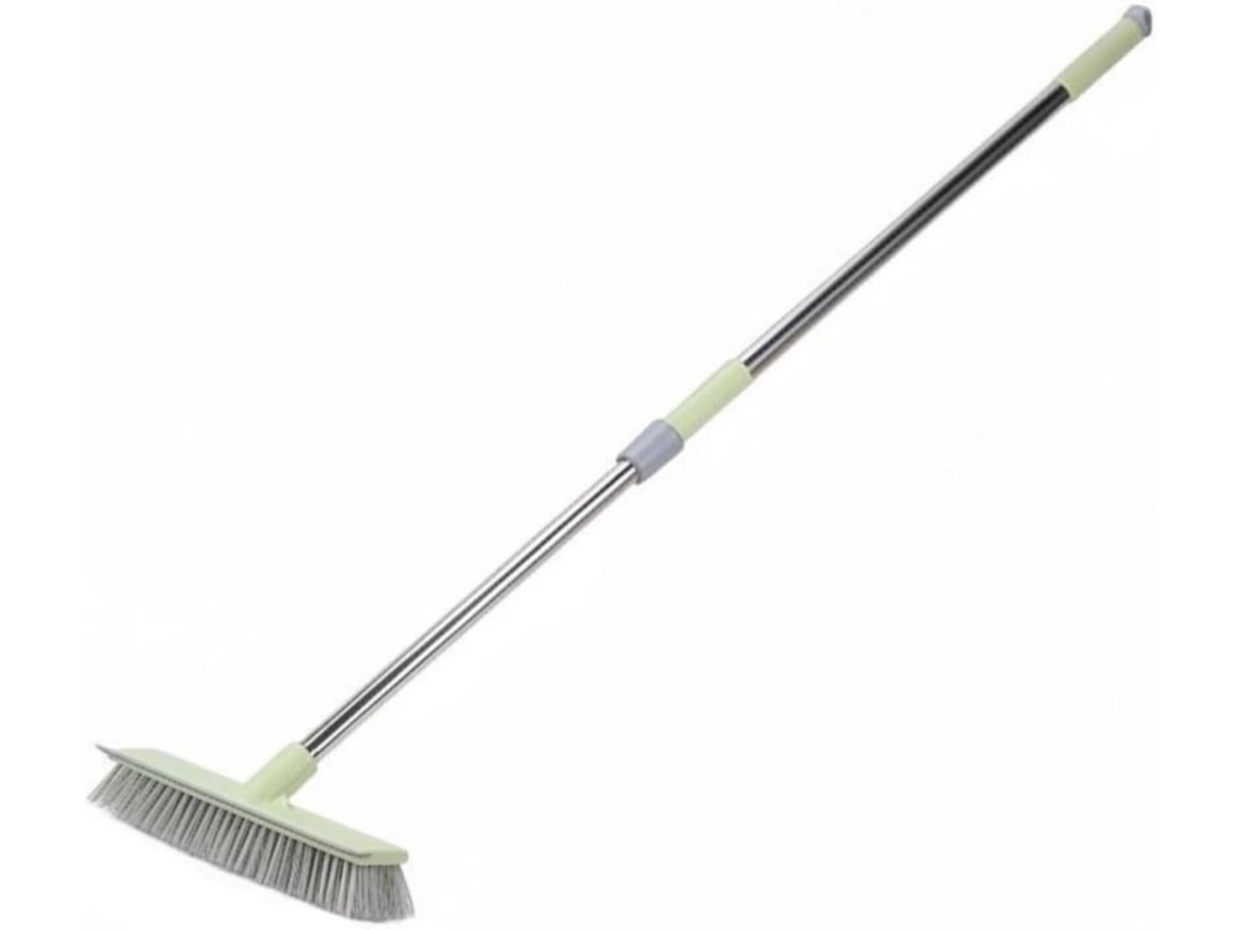 Escova Multiuso Com Cabo Longo, Escova De Chão Com Cerdas Rígidas Resistentes Ao Desgaste, Modelo 3781-escova De Chão