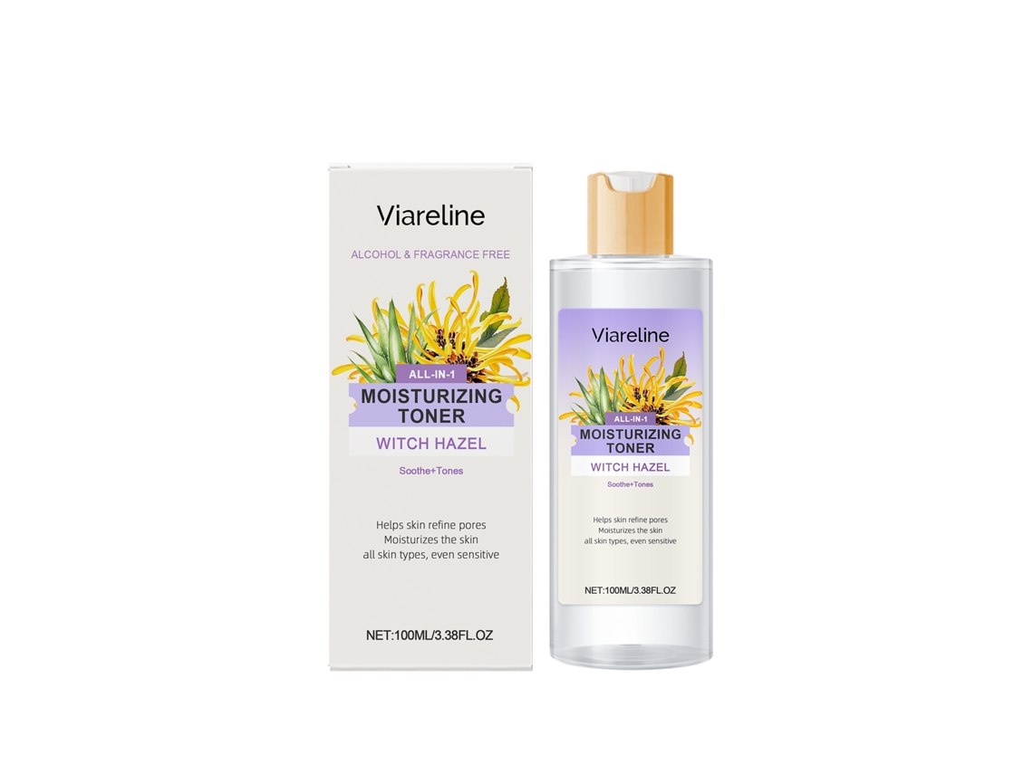 Tônico Hidratante Hamamélis E Aloe Vera Para Pele