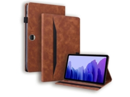 Capa de couro antichoque Webake Splicing para tablet