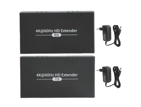 Extensor HDMI 4K 60Hz 50m com conversor de interface RJ45 110-240V HT239 Vvjijilly