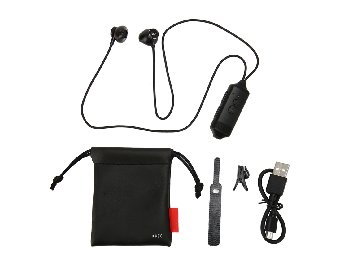 Fones Bluetooth Sem Fio EOOCOO com Gravação Automática