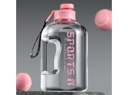 (rosa) Garrafa De Água Esportiva De 2,7l Com Temporizador E Função De Manter Aquecido, Livre De Bpa.