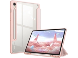 Caneta Stylus Para Tablet Lurelia, Compatível Com Samsung S7 Plus (12,4", Rosa, Acrílico, Dobrável Com Suporte, Fixação Magnética