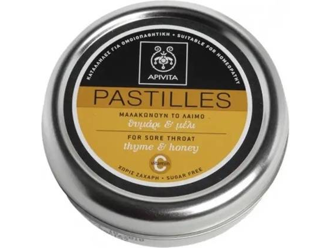 Chá APIVITA Pastilhas Com Mel E Tomilho (45 g)