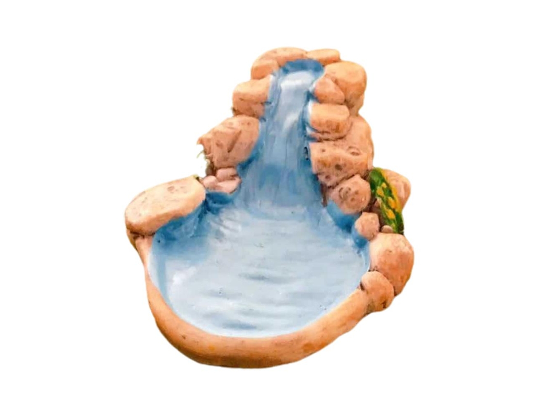 Decoração De Jardim E Gramado Com Artesanato De Resina E Ornamentos De Piscina Miniatura Diy