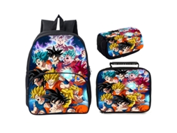 Conjunto Escolar 3 Peças, 16 Polegadas Com Mochila Para Estudantes