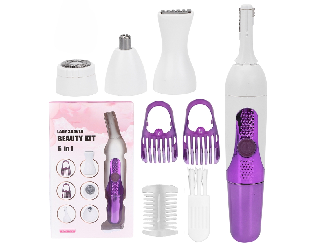 Removedor De Cabelo Painless Para Mulheres Aparador De Cabelo Inox Aparador De Cabelo Nasal
