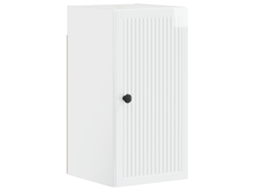 Vidaxl Armário De Parede Para Banheiro Ede Branco Brilhante