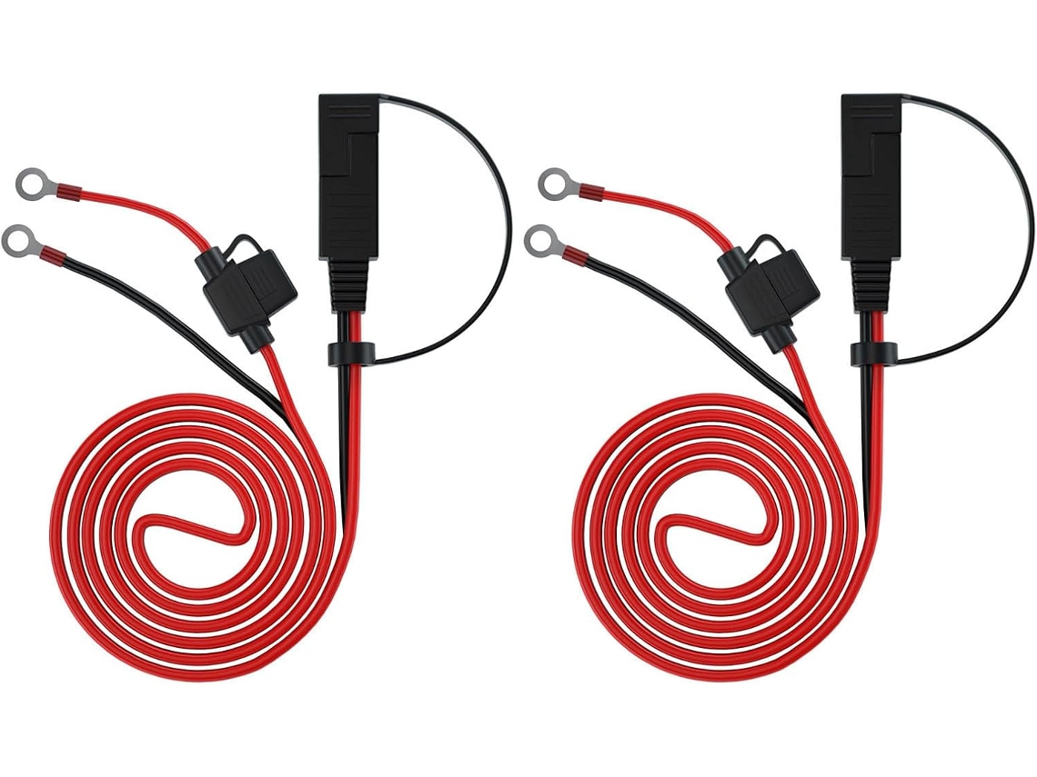 Cabo de extensão SAE de 2 peças com conector de desconexão rápida e terminal Olhal.