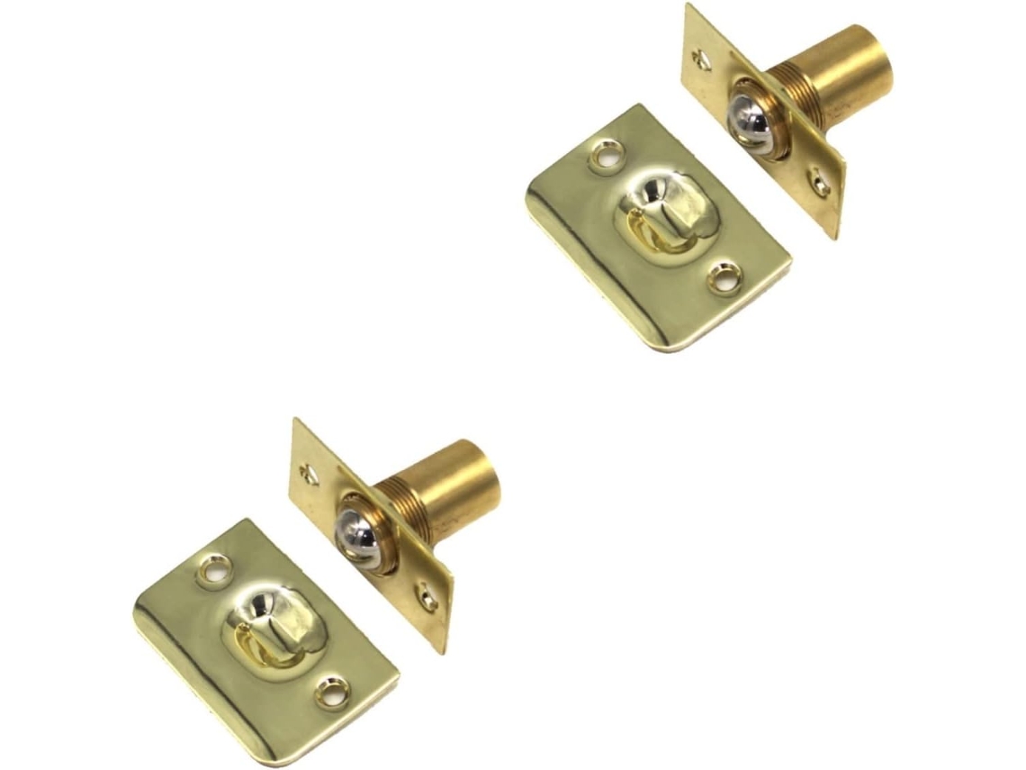 Uonlytech 4 Peças Porta De Armário Com Trava Bola, Fecho De Porta Armário, Componente De Trava Toque Porta Superior