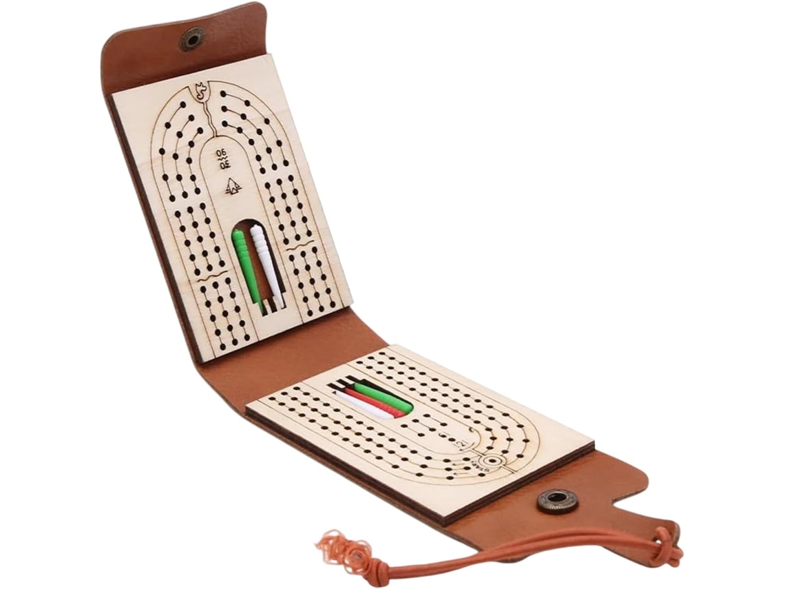 Tabuleiro De Cribbage Portátil | Tabuleiro De Cribbage Compacto E Portátil