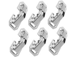 Conjunto De 6 Dobradiças Com Amortecimento Para Portas Armários E