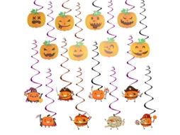 16Pcs Pingente de Halloween para Decoração de Halloween ALLINLESS