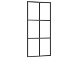 Sliding Door, Sliding Doors Vidaxl Preto Vidro (90 X 205 Cm)