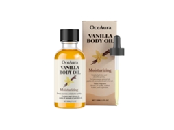 Oceaura Óleo Corporal Vanilla Suave Hidrata Pele Macia Suave Cuidado Diário