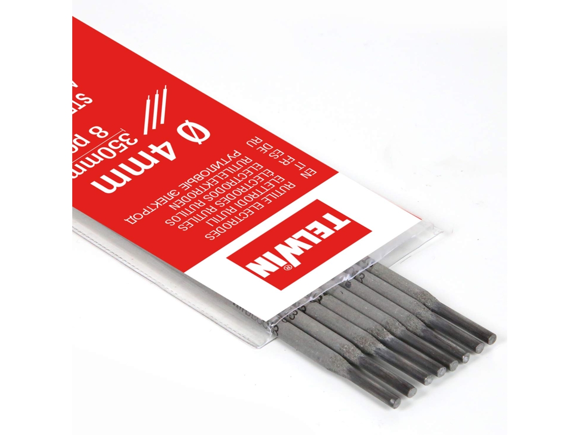 802620 Pack 8 Electrodos Rutilo 4mm Telwin