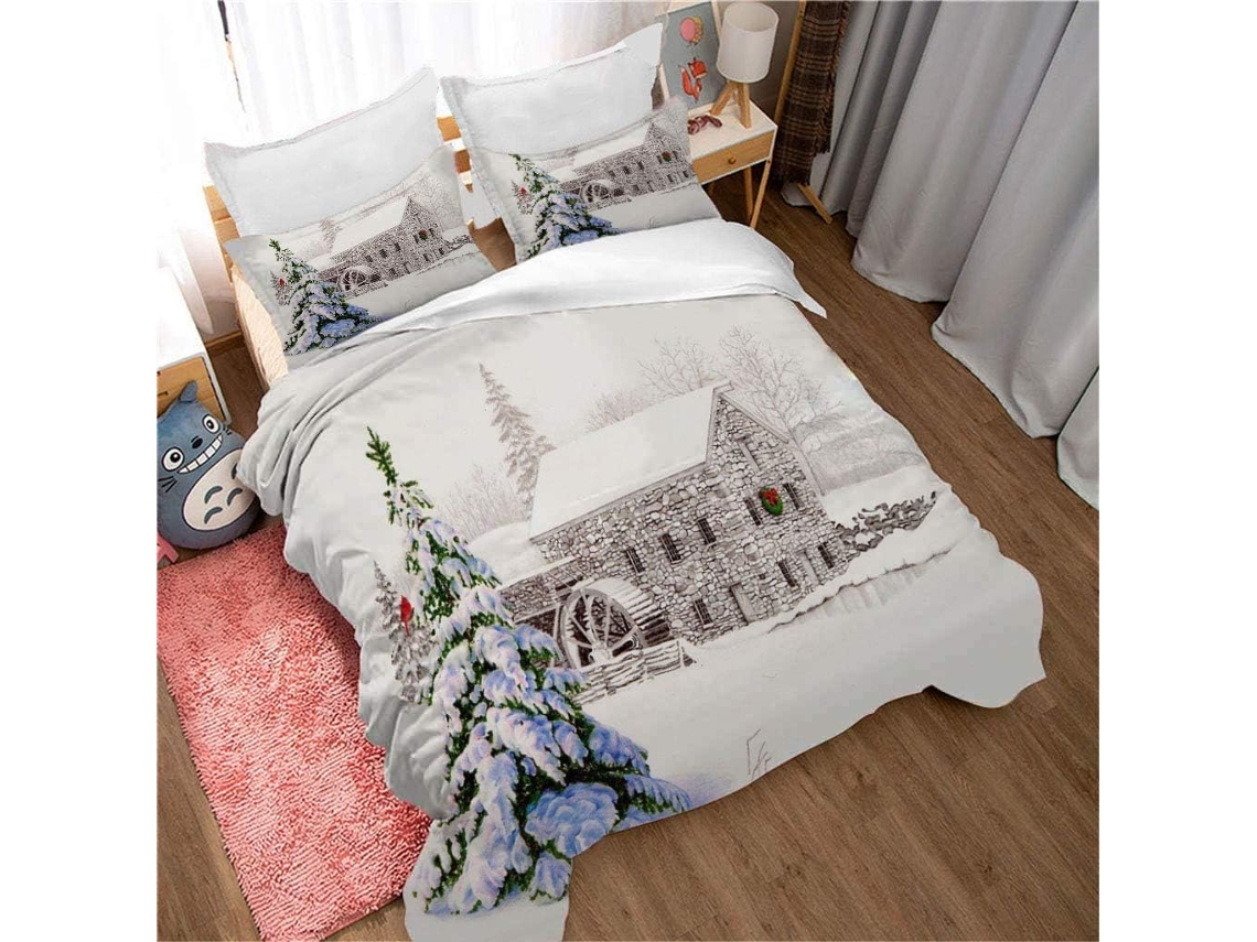 Capa de Edredom Infantil em Microfibra Fronha 220x240cm, 220 X 240 Cm