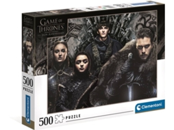 Puzzle 2D CLEMENTONI Game Of Thrones (Idade Mínima: 10 - 500 Peças)