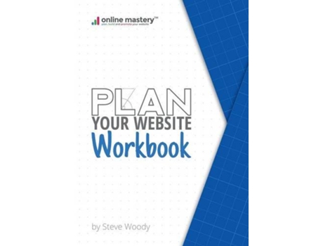 Livro Plan Your Website Workbook de Steve Woody (Inglês)