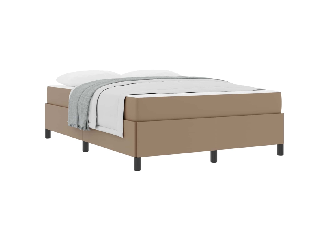 Estrutura da Cama com Colchão Cappuccino Tecido MAISON EXCLUSIVE 140x190 cm