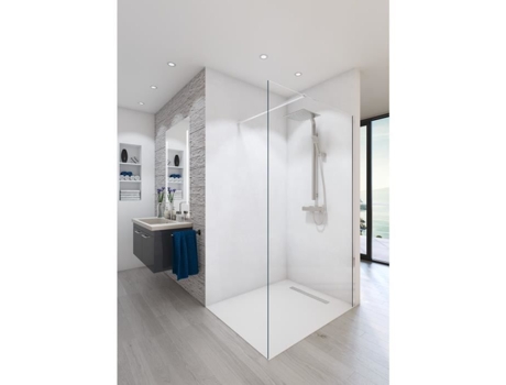 Paroi De Chuveiro Em Kit Baleares® Claire Vidro Timeless 8 Mm Temperado By Saint Gobain Aurys