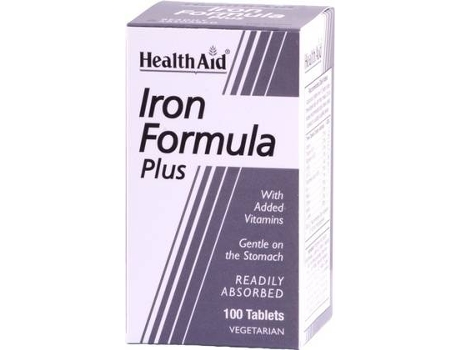 Suplemento Alimentar HEALTH AID Ferro Complex (100 comprimidos)