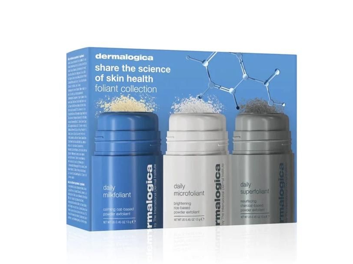Esfoliantes Corporais Dermalogica Trio Viagem Pele Lisa Calmante 3x13grs