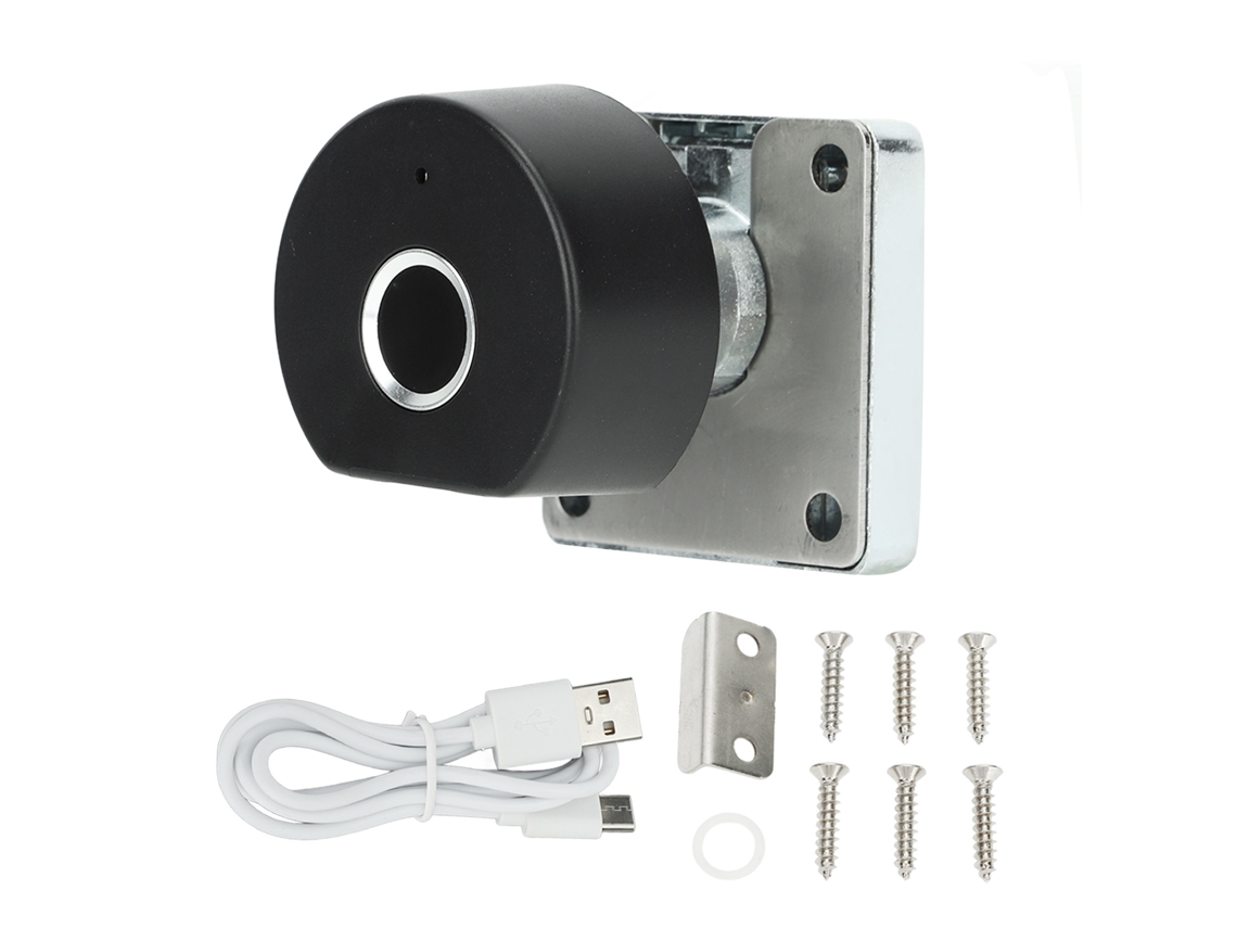 Carimbo biométrico inteligente para armários com impressão digital L25 para decoração de mesas e residências BRILVIBERA
