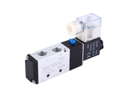 Válvula Solenóide Laxiscreed 4v210-08 2v/5w Para Controlo Pneumático De Duas Posições E Cinco Vias