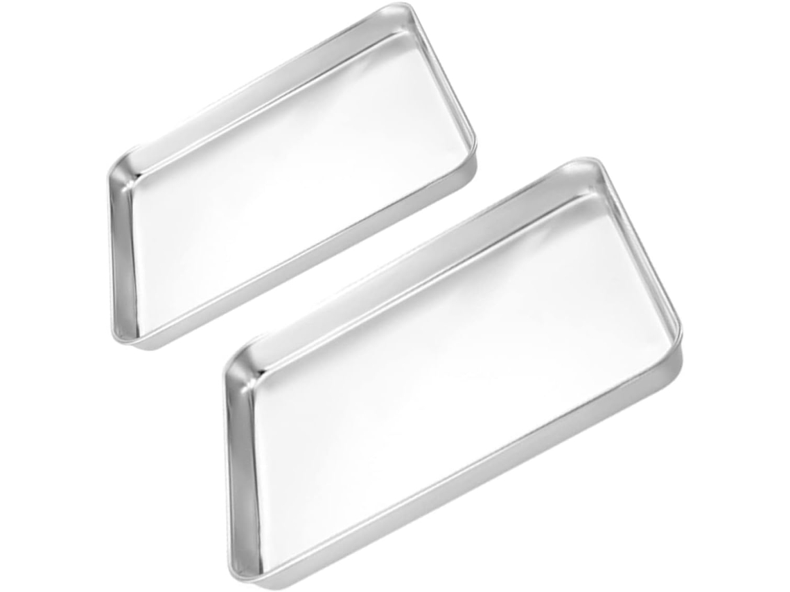 Bandeja Para Vapor Em Aço Inoxidável , Multifuncional, Ideal Para Cozinhar Pratos Japoneses Bandeja Para Vapor Em Aço Inoxidáv Gokoco (2 Peças)