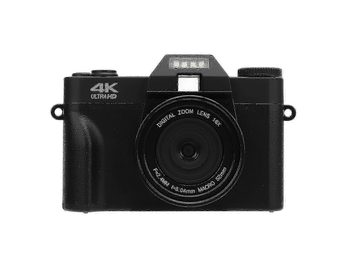 Câmera Digital 4k 60fps De 56mp Com Zoom Óptico De 6x, Tela Ips Hd De 3 Polegadas E Bateria De 1700mah, Perfeita Para Viagens E Uso Como Webcam.