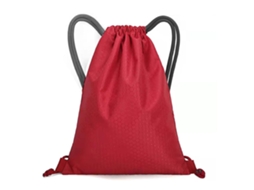 Mochila Com Cordão, Bolsa De Ginástica, Bolsa Com Cordão, Bolsa Vermelha Com Cordão*