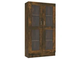 Vitrine Cabinet, Vitrine Cabinets Vidaxl Marrom Madeira Processada (n/a)