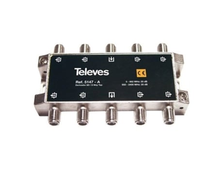 Desviador Interno 80 Com Conector F 20db A Televes