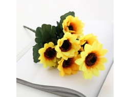Conjunto de 3 Buquês de Flores Artificiais para Acessórios de Jardim Internos e Externos AQUAFORGE