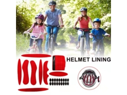 Forro Universal Para Capacete De Ciclismo/motocicleta Xanes Em Eva Respirável E Ecológico Moldado Por Prensagem A Frio E A Quente